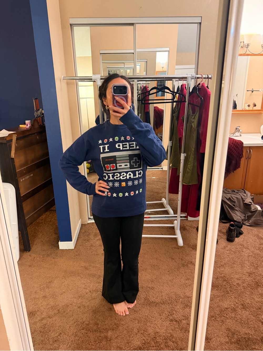 Official Nintendo OG (Controller) “Keep It Classic” Pull-Over Sweatshirt